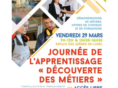 Article Midi Libre du 26 mars 2024 – Journée de l’apprentissage aux arènes de Lunel
